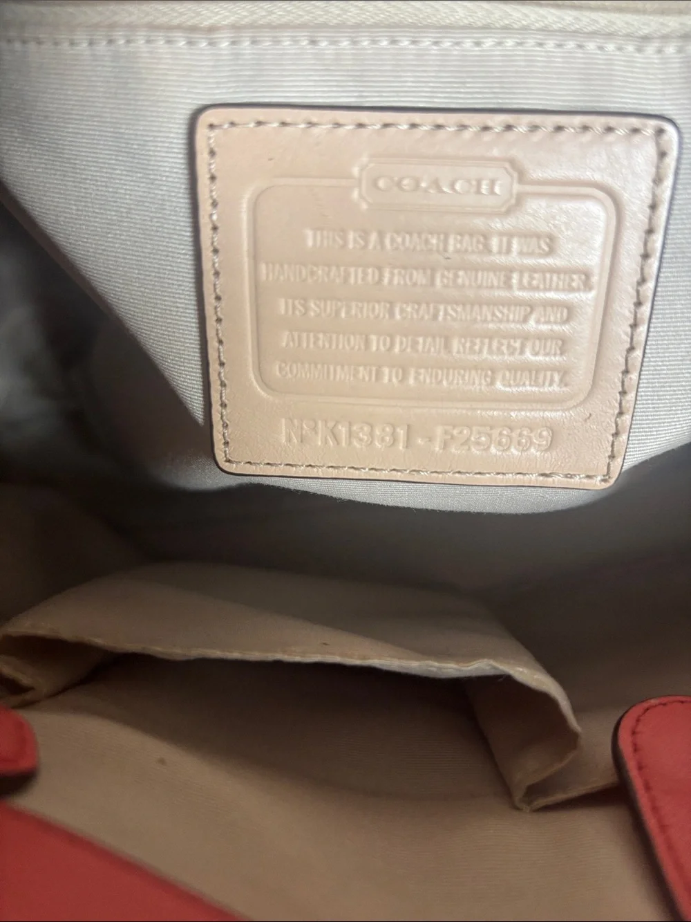 🌸 COACH Peyton Leather Jordan Double Zip Carryall in Coral (#F25669) 🌸